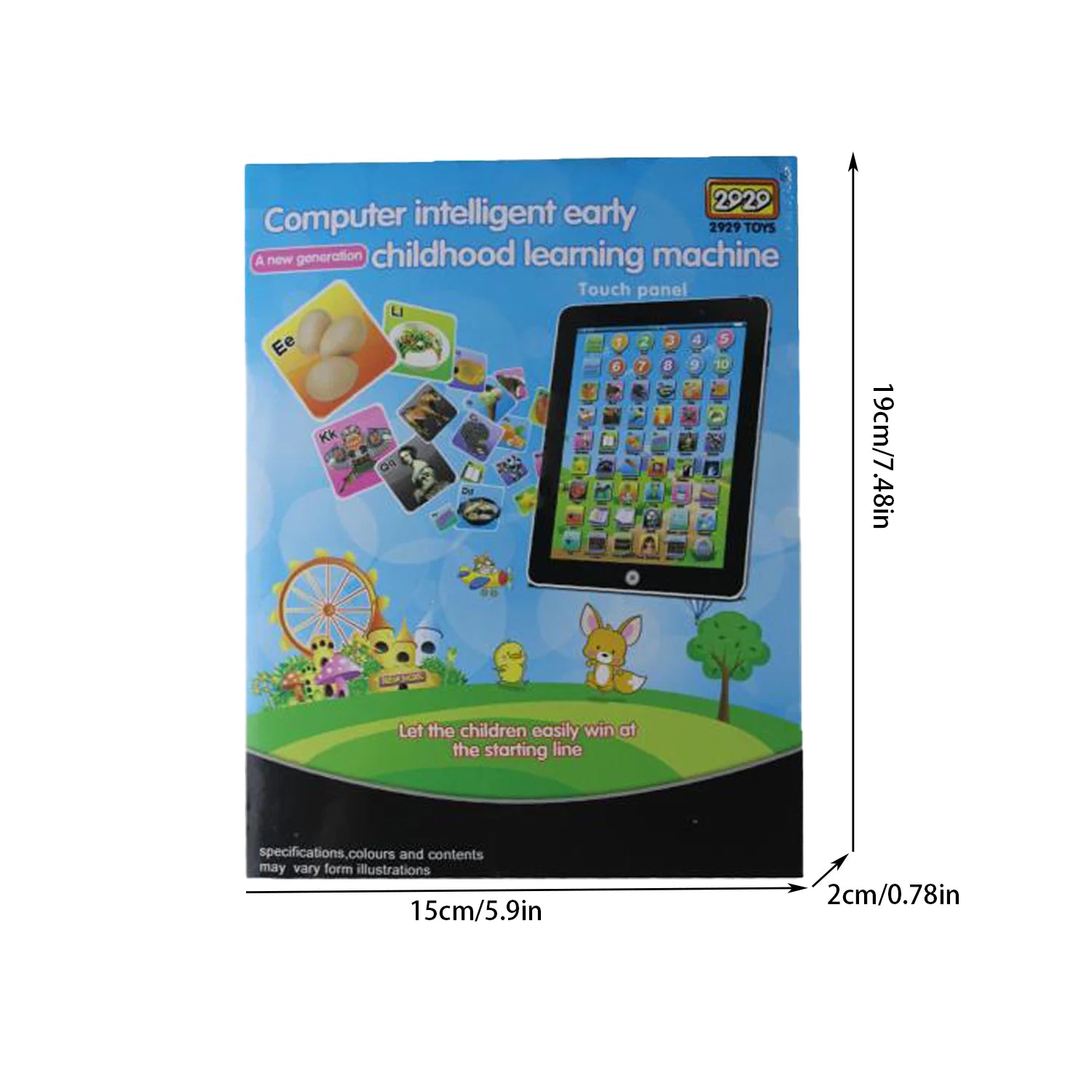 Voice Point Reading Machine Tablet Children'S English Learning Machine Simulation Computer Story Machine Puzzle Toy